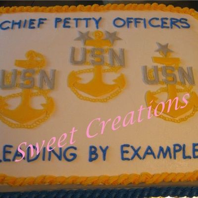 Cpo Transition Cake For The Uss Alabama