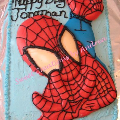 Spider-Man Birthday Cake