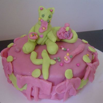 Frog Birthday Cake