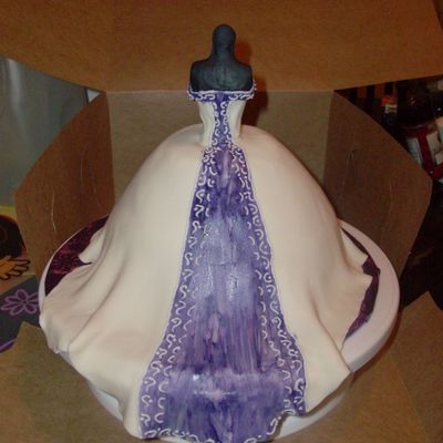 Back Of Bride's Dress