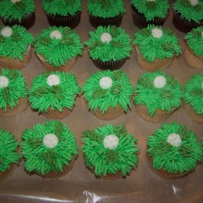 Golf Cupcakes