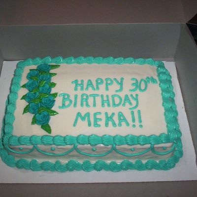 Best Friend's 30Th Birthday Cake