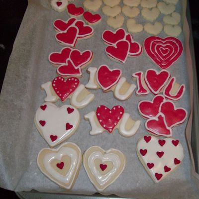 V-Day Cookies