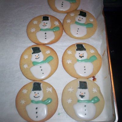 Snowman Cookies