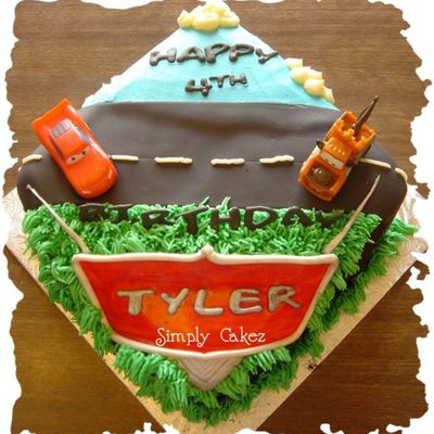 Cars - Tow Mater Lightening Mcqueen