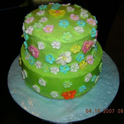 1St Stacked Cake!