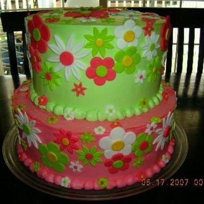 Flower Festive Cake