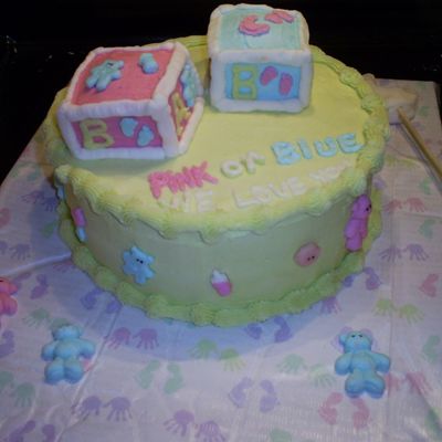 My First Baby Shower Cake