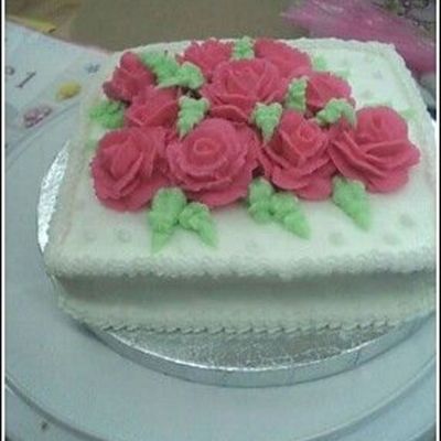 My 3Rd Cake For Final Class Of Wilton 1