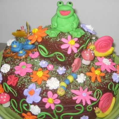 Garden Cake For Mom