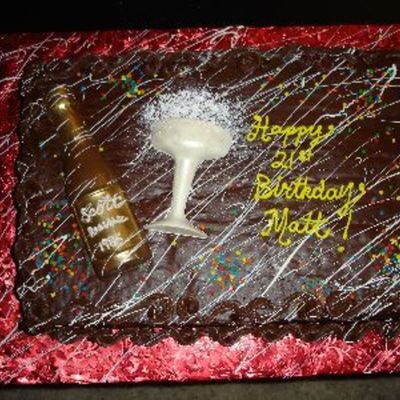Twenty-First Birthday Cake