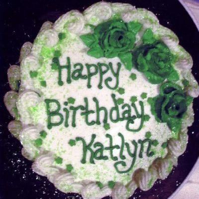 St. Patrick's Day Birthday Cake