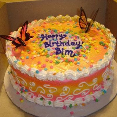 Butterfly Cake
