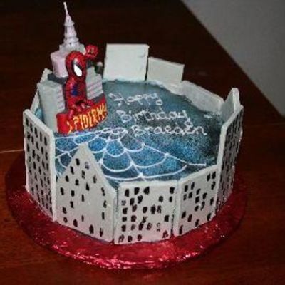 Spiderman Cake