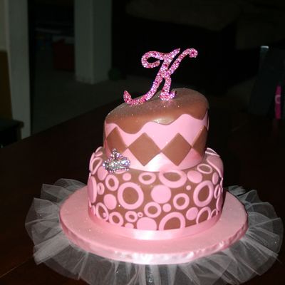 Pink And Brown Baby Shower