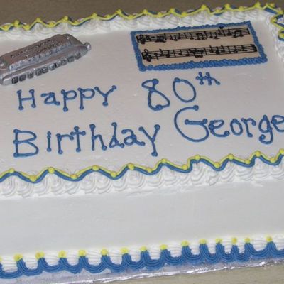 80Th Birthday For A Music Lover