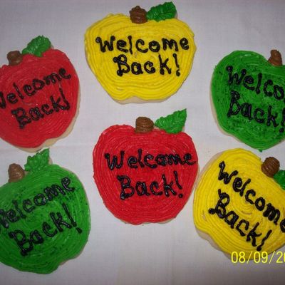 Apple Cookies/back To School