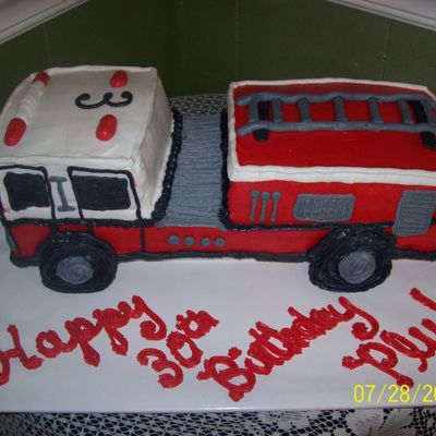 3D Fire Truck