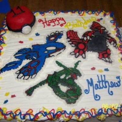 Pokemon Cake