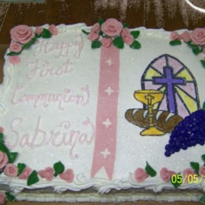 Communion Cake