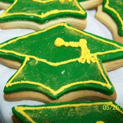 Graduation Cap Cookies