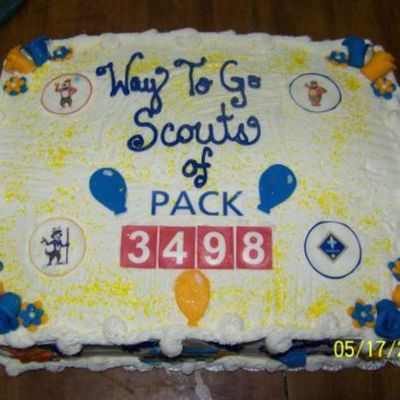 Cub Scout End Of The Year Cake