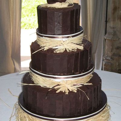 Chocolate Wedding Cake