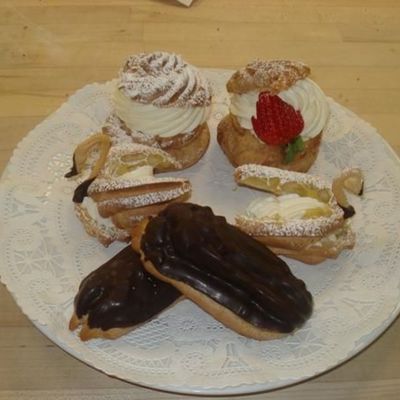 Cream Puffs And Eclairs