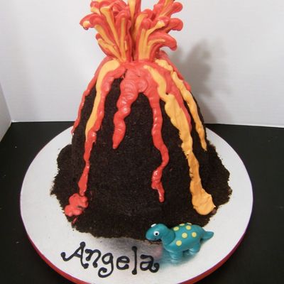 Volcano Cake