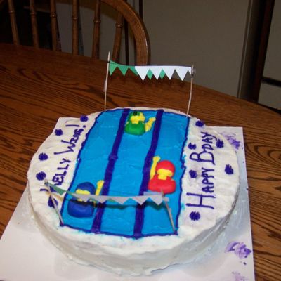 Swimming Cake