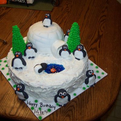 Penguin Cake