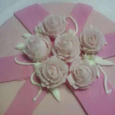 Pink Birthday Cake