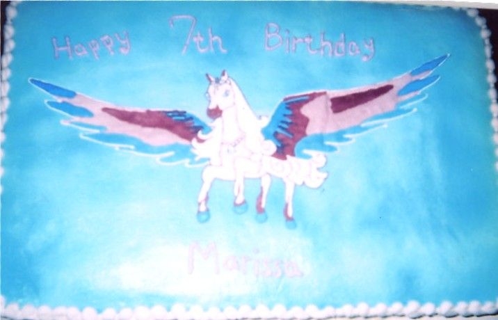 Barbie Pegasus Cake