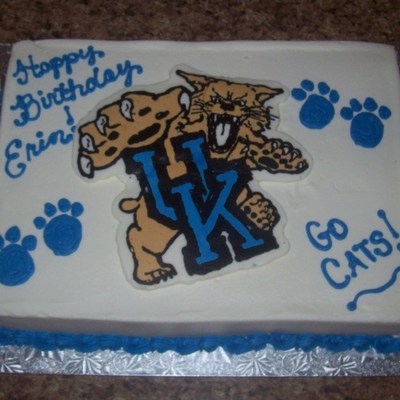 Erin's Uk Wildcats Cake 2009