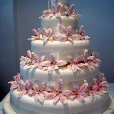 Decorated With White Flowers