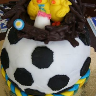 A Cake For A Soccer Fanatic Family Guy