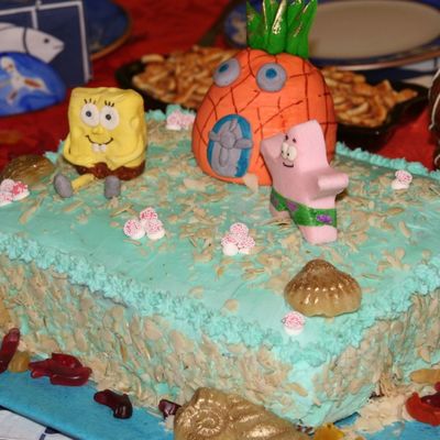Another Sponge Bob Cake