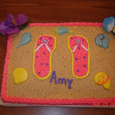 Flip Flop Cake