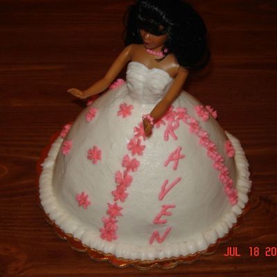 Raven Doll Cake