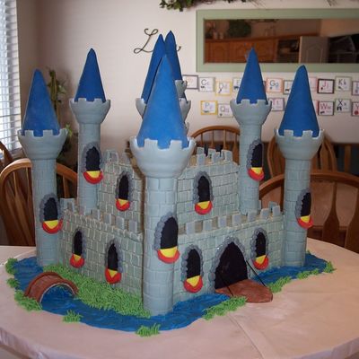 Castle Cake Second View