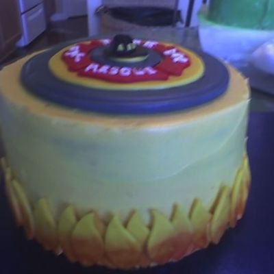 Firefighter Cake