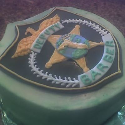 Sheriff Deputy Cake