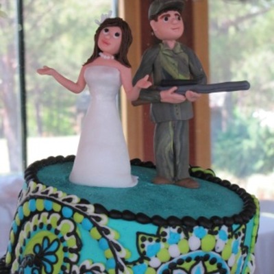 The Figures On The Wedding Cake
