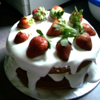 Strawberry Whip Cream