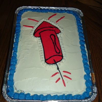 4Th Of July Cake Walk Cake