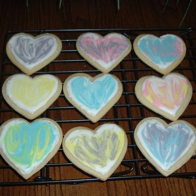 Swirled Heart Cookies