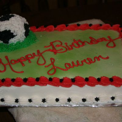 Soccer Cake
