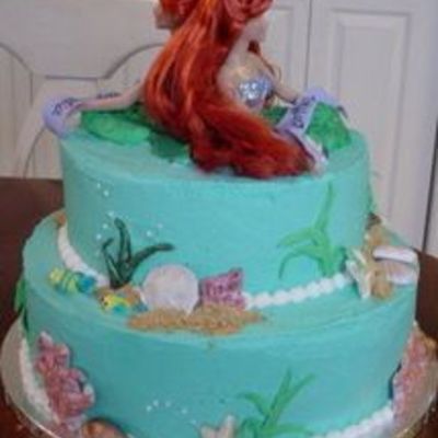 Mermaid Cake - Another Shot