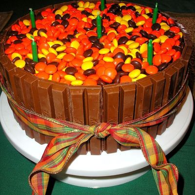 Autumn Candy Cake