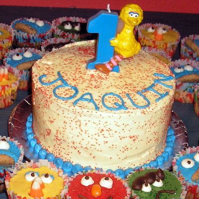 Sesame Street Smash Cake